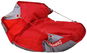 BeanBag Sedací vak 189×140 duo scarlet rose - gray - Sedací vak