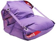 Sedací vak BeanBag - Sedací vak 189×140 comfort s popruhmi violet - Sedací vak
