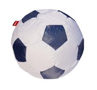 BeanBag Sedací vak fotbalový míč 90 cm - gray - Sedací vak