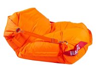 BeanBag Sedací pytel 189×140 comfort s popruhy fluo orange - Sedací vak