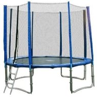 GoodJump TOP 4UPVC blue trampoline 305 cm with protective net + ladder + cover + anchor set 4 - Trampoline