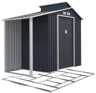 IWHome Garden house HERA Z-A 3,78 m2 anthracite + floor construction HERA Z-A - Garden Shed