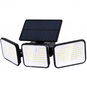 Izoxis 24889 Solární 180 LED osvětlení s PIR čidlem pohybu a soumraku, IP65, 550 lm, 1800 mAh - LED reflektor