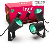 Innr Chytré venkovní bodové světlo Color, kompatibilní s Philips Hue, pro osvětlení zahrady, 3 ks - Zahradní osvětlení