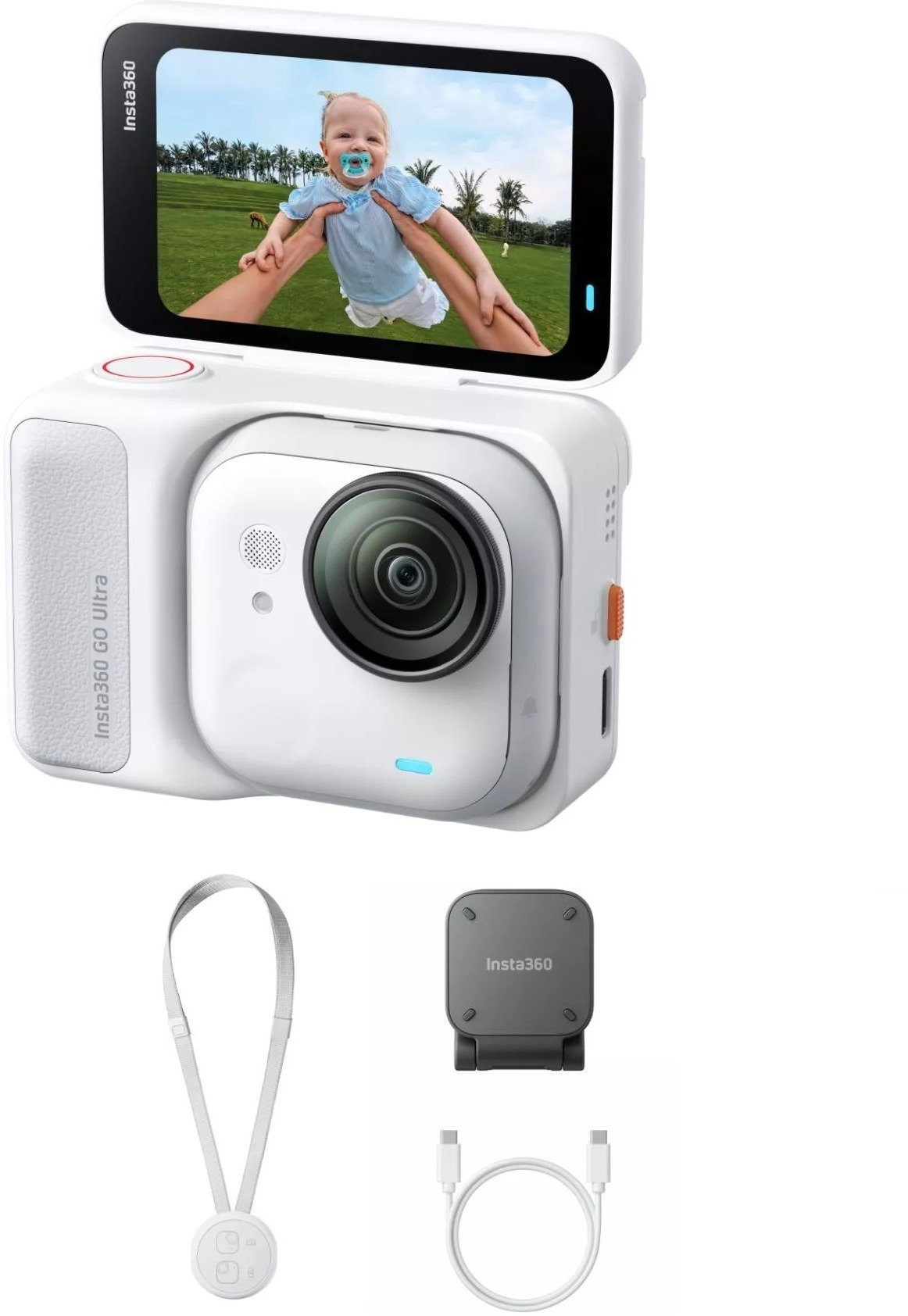 Insta360 GO Ultra Standard Bundle Arctic White