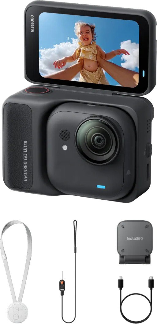 Insta360 GO Ultra Standard Bundle Midnight Black