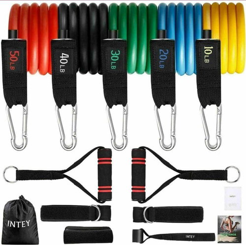 Intey set of 5-resistance rubbers - Resistance Band Set - Main image