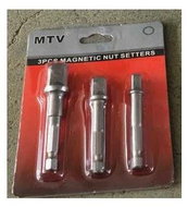 Verk 11310 sada 3 magnetických nástavců pro aku vrtačku - Sada nástavců