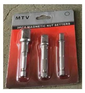 Verk 11310 sada 3 magnetických nástavců pro aku vrtačku - Sada nástavců - Main image