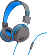 JLAB JBuddies Studio Over-Ear Folding Kids Headphones, Grey/Blue - Headphones
