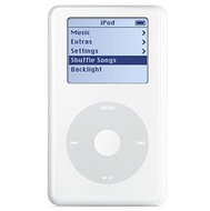 iPod bílý (white), 20GB, MP3/ AAC/ AIFF přehrávač, úkolovník, hry, sluchátka, USB 2.0, FireWire - MP3 Player