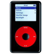 iPod U2 Special Edition, 20GB, MP3/ AAC/ AIFF přehrávač, úkolovník, hry, sluchátka, USB 2.0, FireWir - MP3 Player
