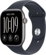 Apple Watch Series 12 Cellular 46mm Space Grey Aluminium with Midnight Blue Sport Band - S - Smart Watch