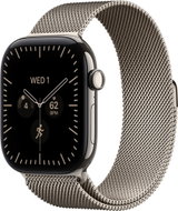 Apple Watch Series 12 Cellular 46mm Natural Titanium with Natural Milanese Loop - M/L - Smart Watch