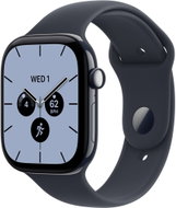 Apple Watch Series 12 Cellular 46mm Midnight Blue Ceramic with Midnight Sport Band - S - Smart Watch