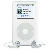 iPod Photo bílý (white), 30GB, MP3/ AAC/ AIFF přehrávač, úkolovník, hry, sluchátka, USB 2.0, FireWir - MP3 Player
