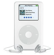 iPod Photo bílý (white), 40GB, MP3/ AAC/ AIFF přehrávač, úkolovník, hry, sluchátka, USB 2.0, FireWir - MP3 Player