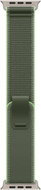 Apple Watch 49mm Green Trail Tension - S/M - Natural Titanium - Watch Strap