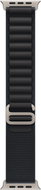 Apple Watch 49mm Black Alpine Pull - Large - Natural Titanium - Watch Strap