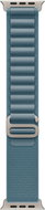 Apple Watch 49mm Light Blue Alpine Pull - Large - Natural Titanium - Watch Strap