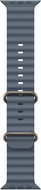 Apple Watch 49mm Steel Blue Ocean Strap - Natural Titanium - Watch Strap