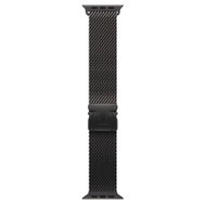 Apple Watch 49mm milánský tah z černého titanu - Small - Watch Strap