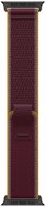 Apple Watch 49mm burgundsky červený Trailový tah - S/M - provedení z černého titanu - Watch Strap