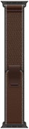 Apple Watch 49mm tmavě umbrový Trailový tah - M/L - provedení z černého titanu - Watch Strap