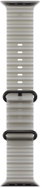 Apple Watch 49mm průsvitně šedý Oceánský řemínek - provedení z černého titanu - Watch Strap