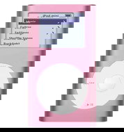 iPod Mini růžový (pink), 4 GB, MP3/ AAC/ AIFF přehrávač, úkolovník, hry, sluchátka, USB 2.0, FireWir - MP3 přehrávač