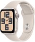 Okosóra Apple Watch SE 40mm - csillagfény alumínium tok, csillagfény sport szíj, M/L - Chytré hodinky