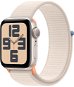 Smartwatch Apple Watch SE 40mm Aluminiumgehäuse Polarstern mit Sport Loop Polarstern - Chytré hodinky