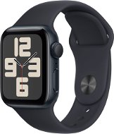 Apple Watch SE 40mm - éjfekete alumínium tok, éjfekete sport szíj, M/L - Okosóra