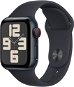 Apple Watch SE Cellular 40mm Temně inkoustový hliník s temně inkoustovým sportovním řemínkem - S/M - Chytré hodinky