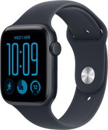 Apple Watch SE 3 Cellular 44mm Temně inkoustový hliník with námořnicky modrým sportovním řemínkem -  - Smart Watch