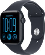 Apple Watch SE 3 Cellular 44mm Temně inkoustový hliník with námořnicky modrým sportovním řemínkem -  - Smart Watch
