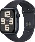 Chytré hodinky Apple Watch SE 44mm Temně inkoustový hliník s temně inkoustovým sportovním řemínkem - M/L - Chytré hodinky