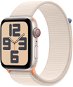Apple Watch SE Cellular 44mm Aluminiumgehäuse Polarstern mit Sport Loop Polarstern - Smartwatch
