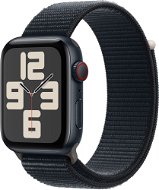 Apple Watch SE Cellular 44mm Midnight Aluminum Case with Midnight Sport Loop - Smart Watch
