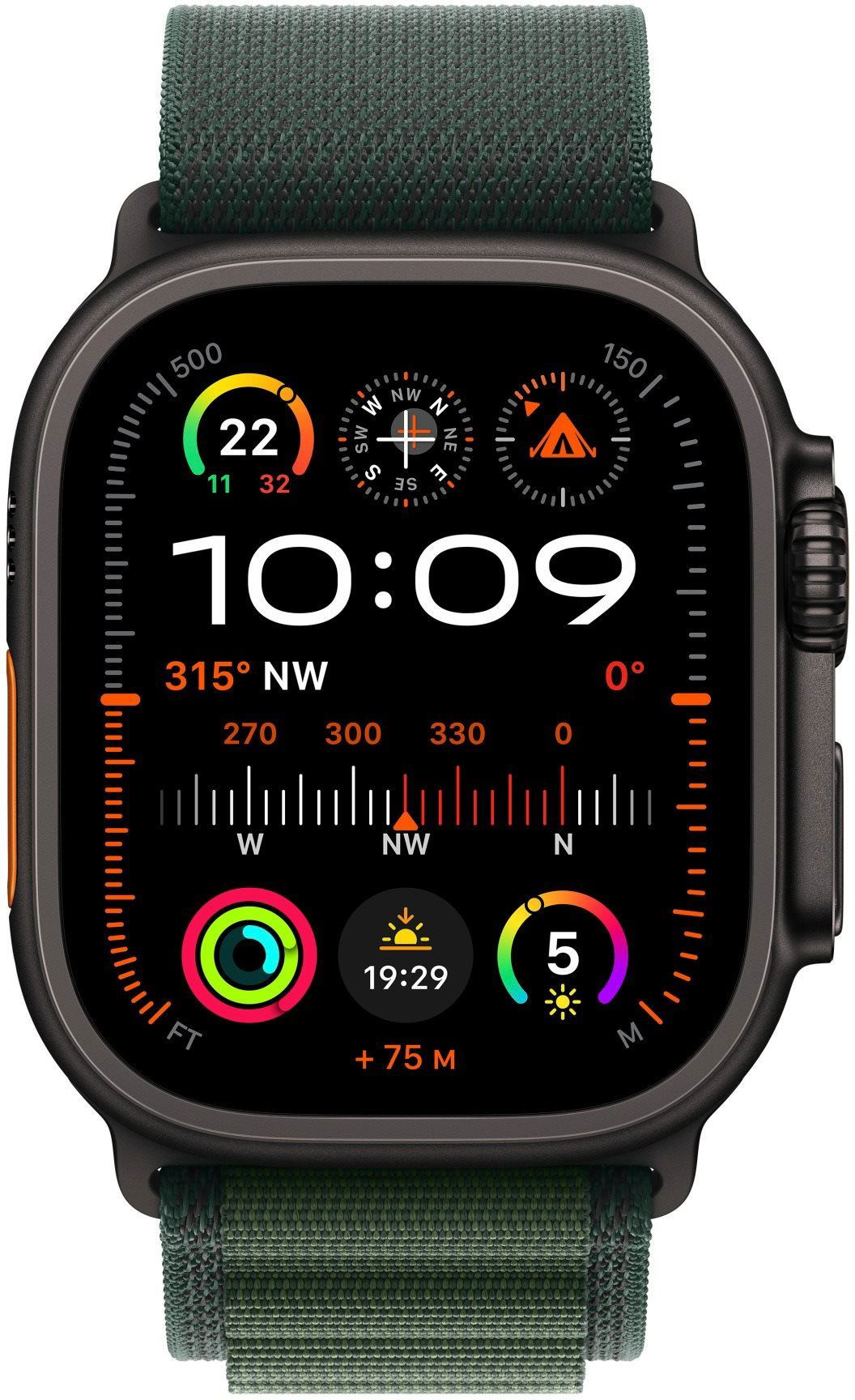 Apple Watch Ultra 49mm チタニウムGアルパインループ(中古 Apple Watch Ultra 49mm チタニウムGアルパインループ(中古