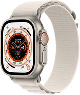 Apple Watch Ultra 49mm Titangehäuse mit Alpine Loop Polarstern - Large - Smartwatch