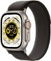 Apple Watch Ultra 49mm titanové pouzdro s černo-šedým trailovým tahem - S/M - Chytré hodinky