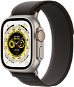 Apple Watch Ultra 49mm - titán tok, fekete - szürke terep szíj, M / L - Okosóra