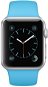 Apple Watch Sport 38 mm Silber Aluminium mit blauem Band - Smartwatch