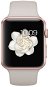 Apple Watch Šport 42mm Ružovo zlatý hliník s kamenne šedým remienkom - Smart hodinky