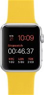 Apple Watch Sport 42 mm Silber Aluminium mit gelbem Armband - Smartwatch