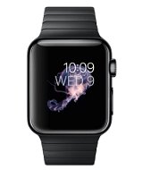 Apple Watch 38mm Vesmírne čierna oceľ s vesmírne čiernym článkovým ťahom - Smart hodinky