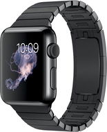 Apple Watch 38mm Vesmírne čierna oceľ s vesmírne čiernym článkovým ťahom - Smart hodinky