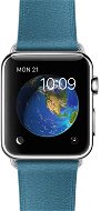 Apple Watch 42mm stainless steel with a navy blue band with classic buckle - Smart Watch
