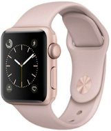 Apple Watch Series 1 42mm Ružovo zlatý hliník s pieskovo ružovým športovým remienkom - Smart hodinky